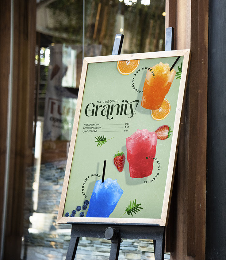 Na zdrowie / granity - plakat