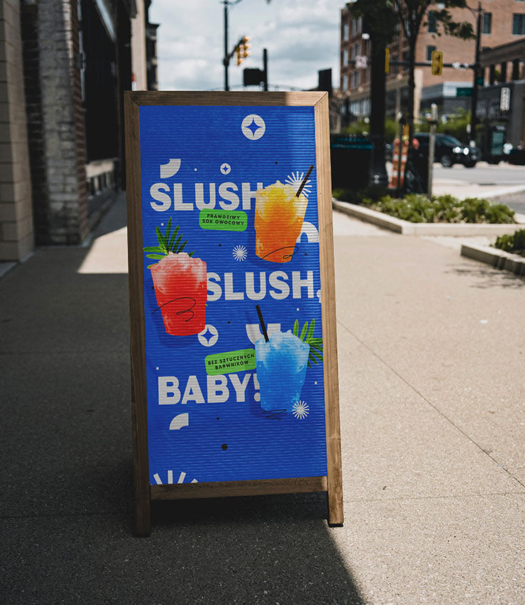 Slush, slush, baby / granity - plakat