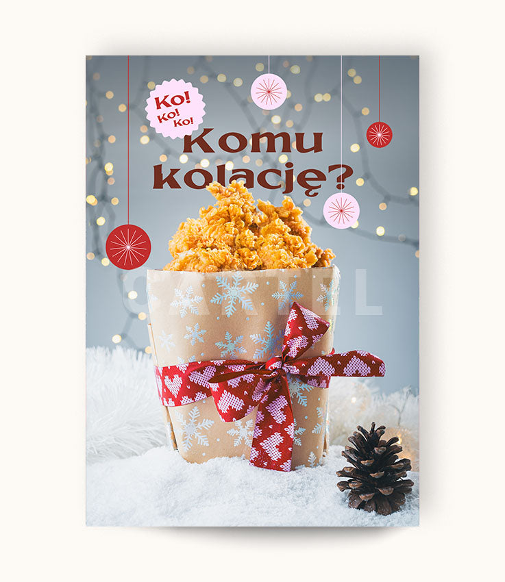 Plakat świąteczny
