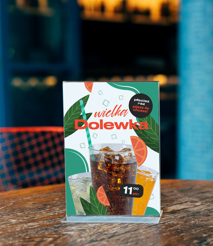 Wielka Dolewka - plakat i stojak na stół