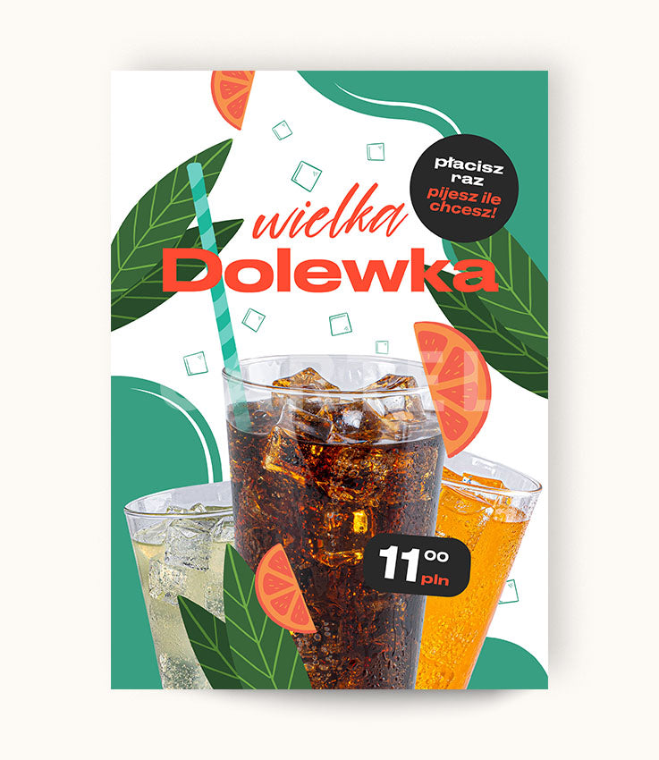 Wielka Dolewka - plakat i stojak na stół