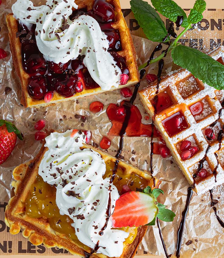 Mieszanki do gofrów