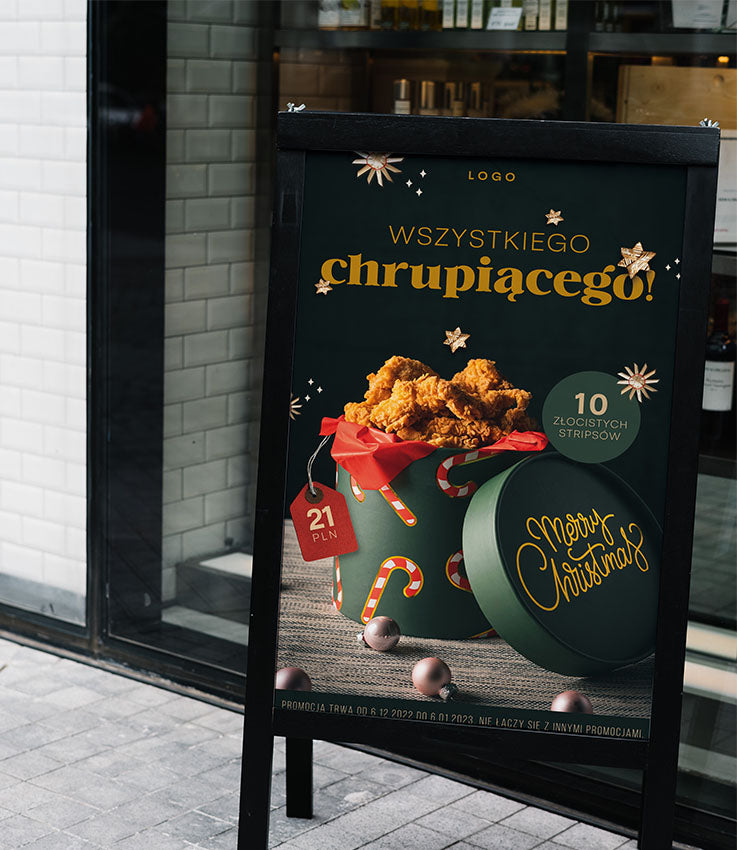 Plakat Świąteczny Premium