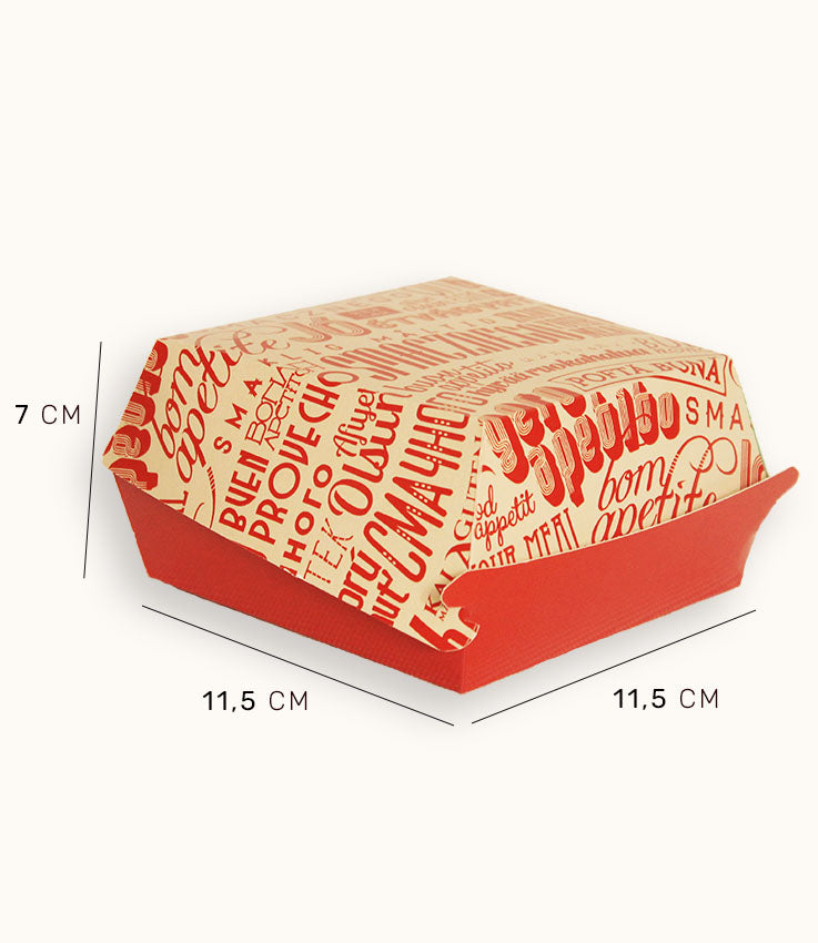 Opakowanie na burgera 25 szt.