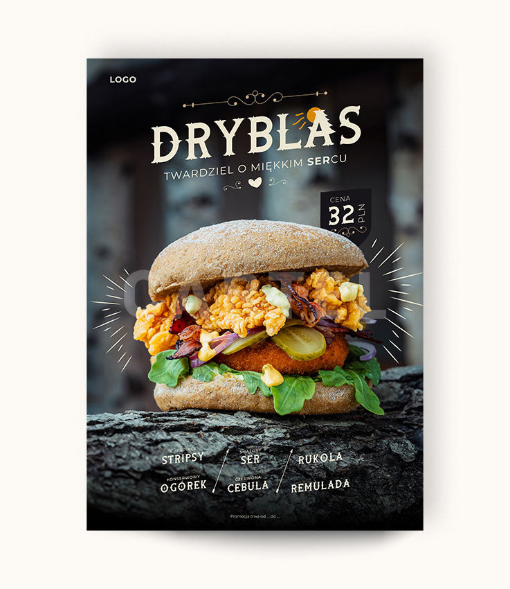 Dryblas - burger